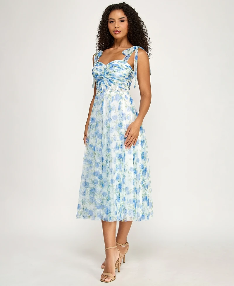 Seni & Cade Junior's Floral Midi Dress