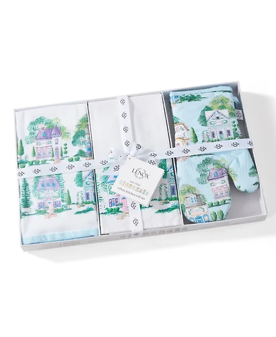 Lenox Spice Village 5-Pc. Kitchen Towels Gift Set