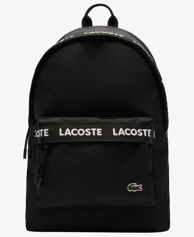 Lacoste Unisex Logo Detail Backpack