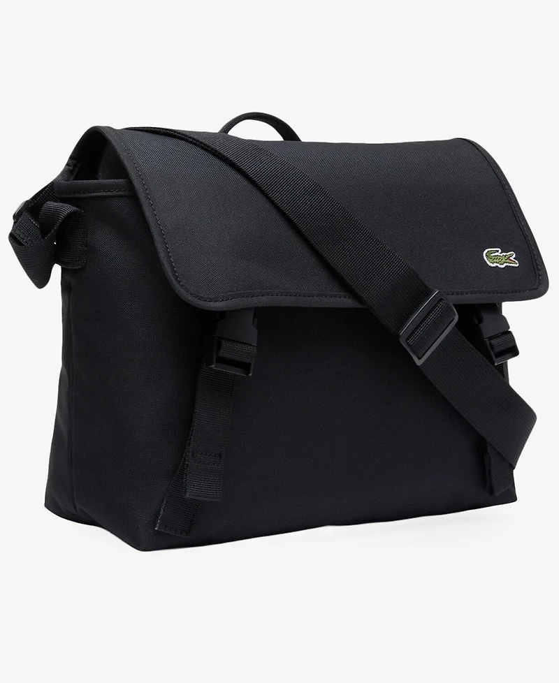 Lacoste Unisex Logo Detail Messenger Bag