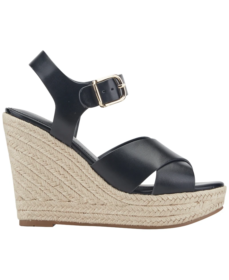 Marc Fisher Women's Herve Espadrille High Wedge Sandals