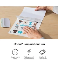 Cricut 8.5 in x 11 in Lamination Film Sheets 30 Count
