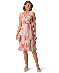 Adrianna Papell Women's Floral Print Mini Dress
