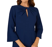 Adrianna Papell Women's Keyhole Neck Mini Dress