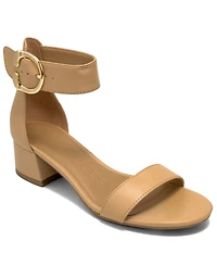 Aerosoles Women's Carew Ankle Strap Low Heeled Sandals
