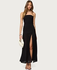 Edikted Women's Marisa Strapless Maxi Dress