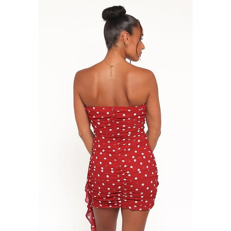 Petal and Pup Women's Strapless Mini Dress