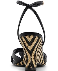 Aldo Women's Ermanna Square Toe Wedge Sandals