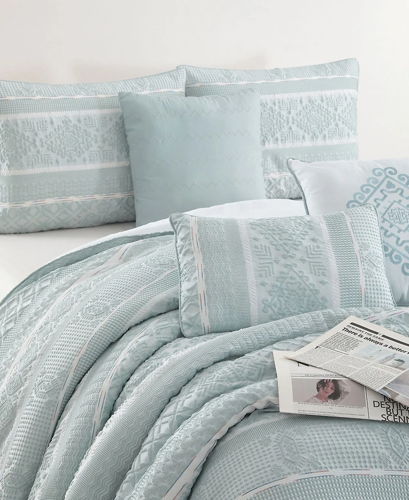 Stratford Park Illusa Floral 7-Pc. Comforter Set