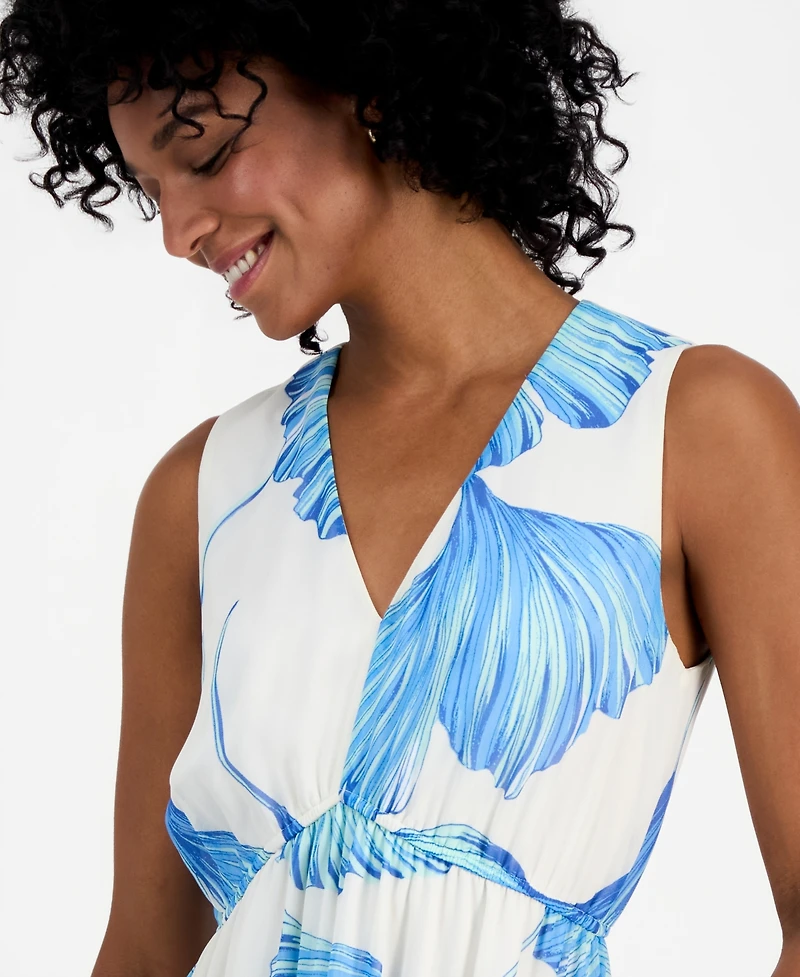 Robbie Bee Women's Tiered Maxi Dress