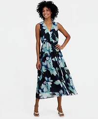 Robbie Bee Women's Tiered Maxi Dress