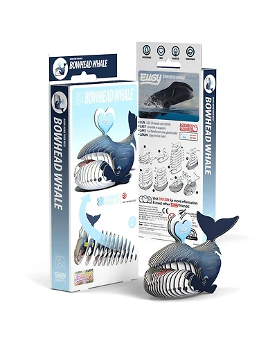 Eugy Bowhead Whale 3D Puzzle