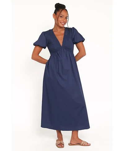 Petal and Pup Women's Ilyana Short Sleeve Maxi Dress