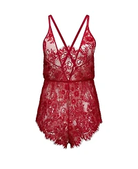 Adore Me Plus Jasmin Romper Lingerie