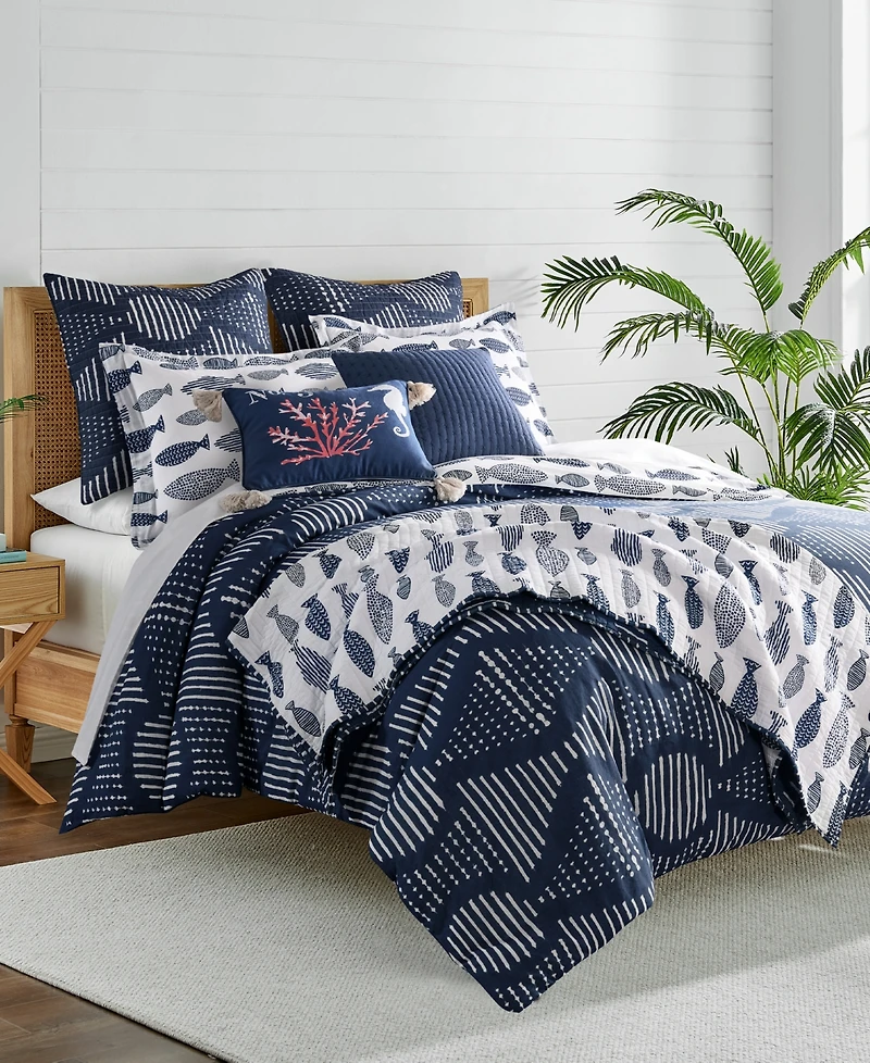 Levtex Home Bakio Reversible 2-Pc. Duvet Cover Set, Twin
