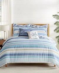 Levtex Home Laida Beach Reversible 3-Pc. Duvet Cover Set