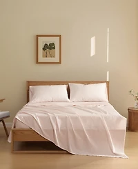 Marimekko Pikkuinen Unikko 200-Thread Count Cotton Percale 4-Pc. Sheet Set