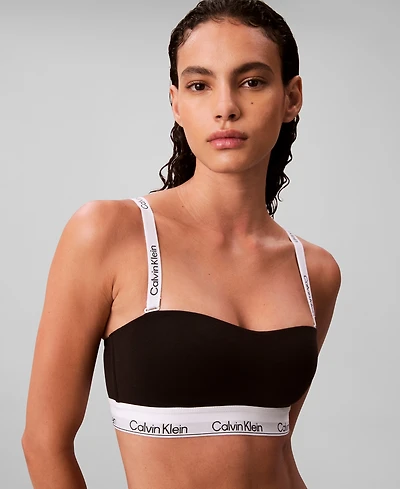 Calvin Klein Women's Icon Cotton Bandeau Bra QF8497
