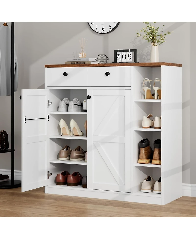 gaomon 42" Tall Entryway Shoe Cabinet