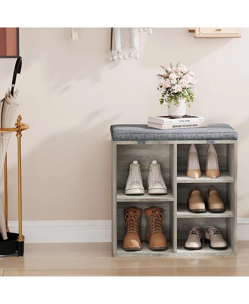 gaomon 20" Cushioned Shoe Bench