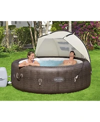 Bestway SaluSpa Sun Shade Canopy Accessory for Round Inflatable Hot Tub Spas