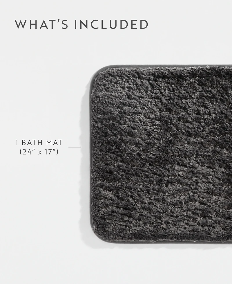 ienjoy Home Plush Absorbent Bath Mat