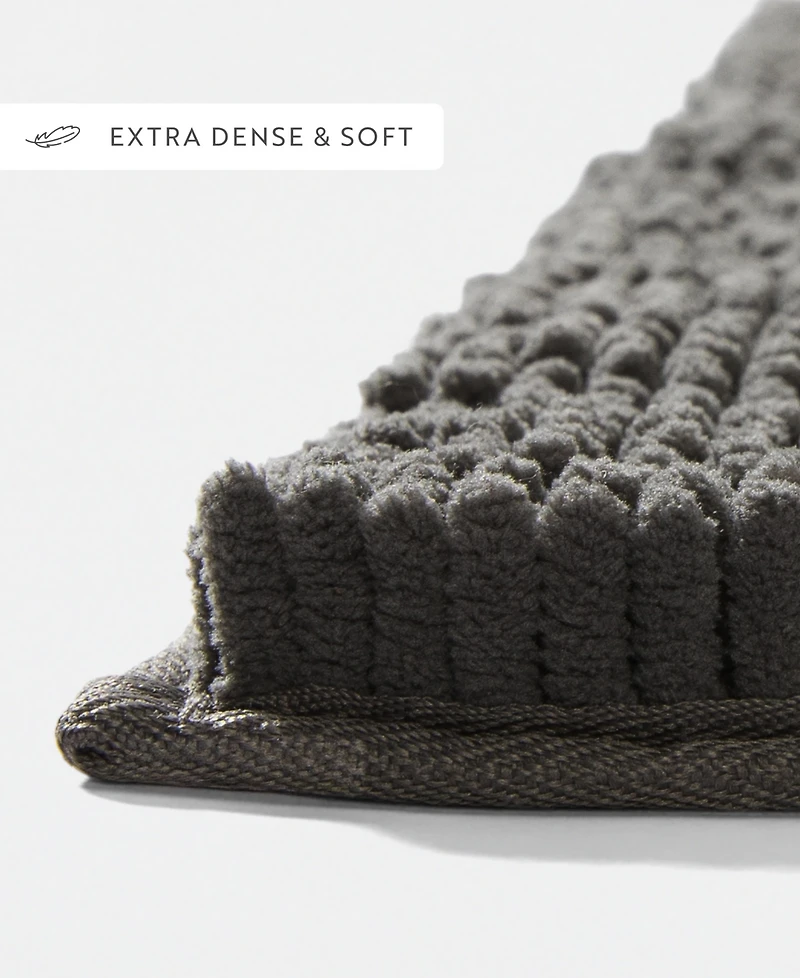 ienjoy Home Soft Absorbent Chenille Bath Mat