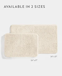 ienjoy Home Plush Absorbent Bath Mat, 24" x 17"