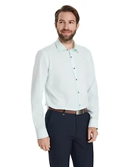 Alfani Men's Slim-Fit Performance Solid Dress Shirt, Macy's Exclusive