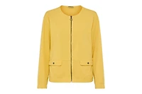 Olsen Women's Collarless Zip Jacket