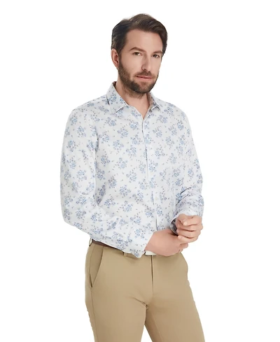 Bar Iii Men's Slim-Fit Spread Collared Dress Shirt, Macy's Exclusive