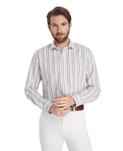 Bar Iii Men's Slim-Fit Oslo Stripe Dress Shirt, Macy's Exclusive