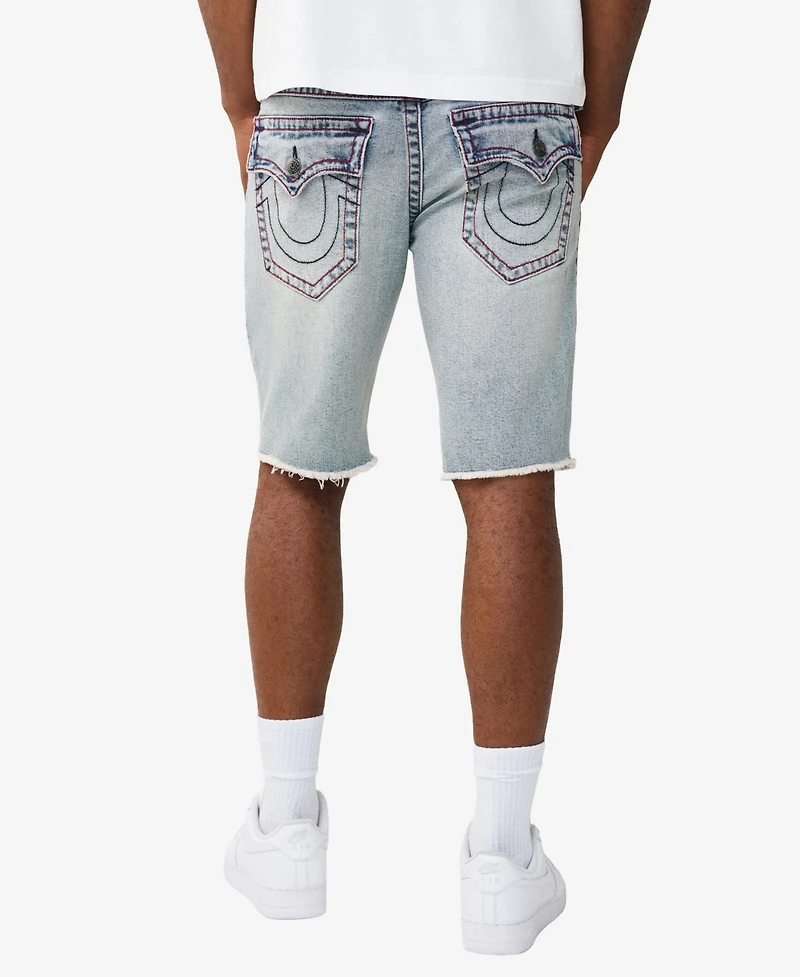 True Religion Men's Straight-Fit Hem Shorts