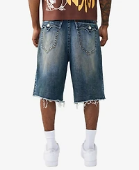 True Religion Men's Regular-Fit Hem Shorts