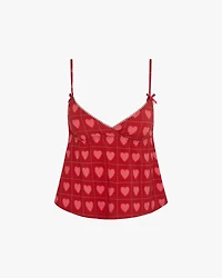 WeWoreWhat Women's Babydoll Sleep Crossover Tank