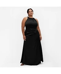 City Chic Women's Celina Halter Maxi Dress