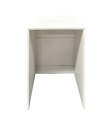 Streamdale Furniture 3 Tier Wooden Bookcase with Slide Out Drawer & Dustproof Cabinet