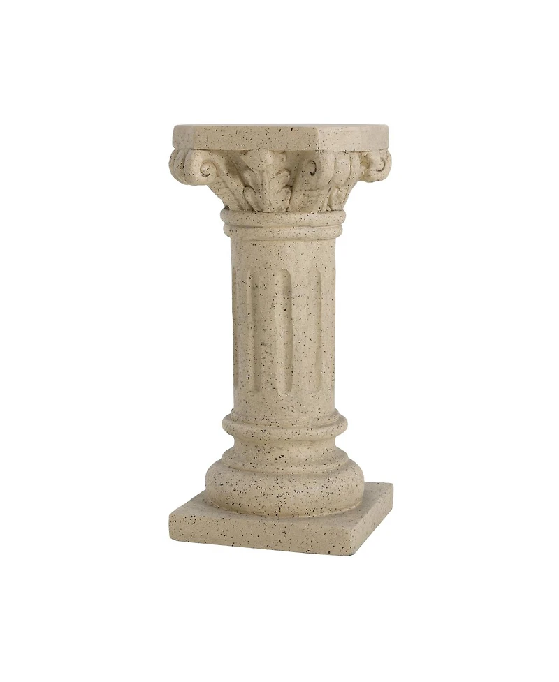 Streamdale Furniture Pedestal Column Plant Stand, 26.25 Inch, Indoor and Outdoor