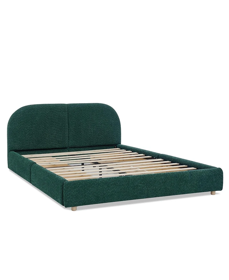 Streamdale Furniture Queen Size Upholstered Bed Frame