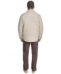 Levi's Men's Quilted Zippered Western Shirt Jacket