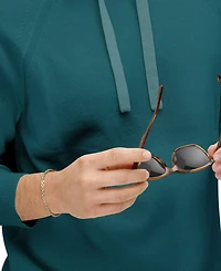 Macy's Hollow Rope Chain Bracelet in 14k Yellow Gold