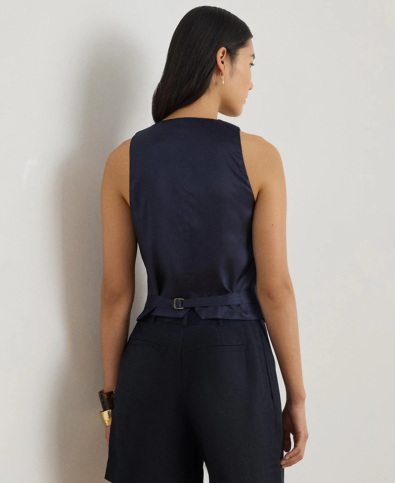 Lauren Ralph Women's V-Neck Sleeveless Vest