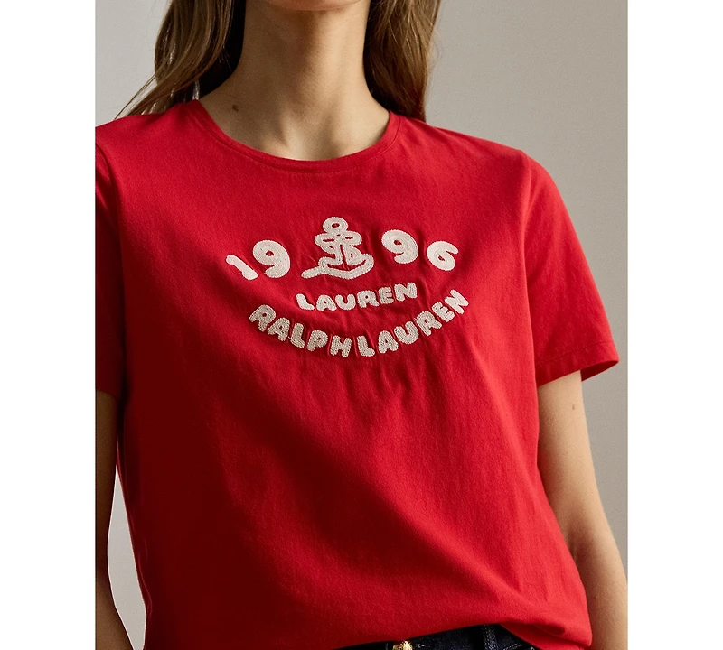 Lauren Ralph Women's Crewneck Short-Sleeve T-Shirt