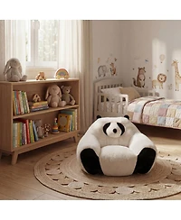 Streamdale Furniture Panda Beanbag Chair - Soft Plush, 29.65 inches