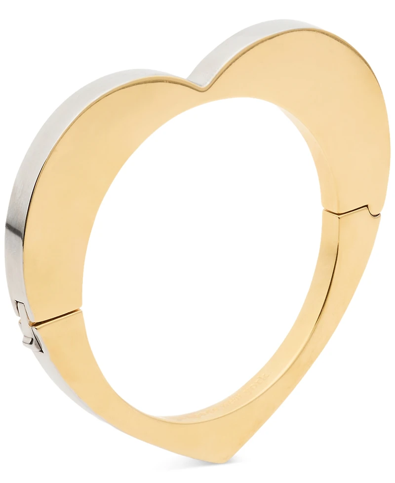 kate spade new york Two-Tone Heart Bangle