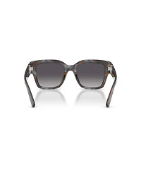 Tory Burch Women's Square Polarized Sunglasses, TY7228U