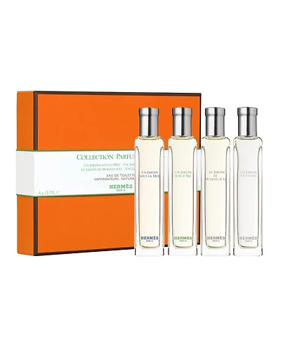 HERMES 4-Pc. The Parfums Jardins Collection Travel Set