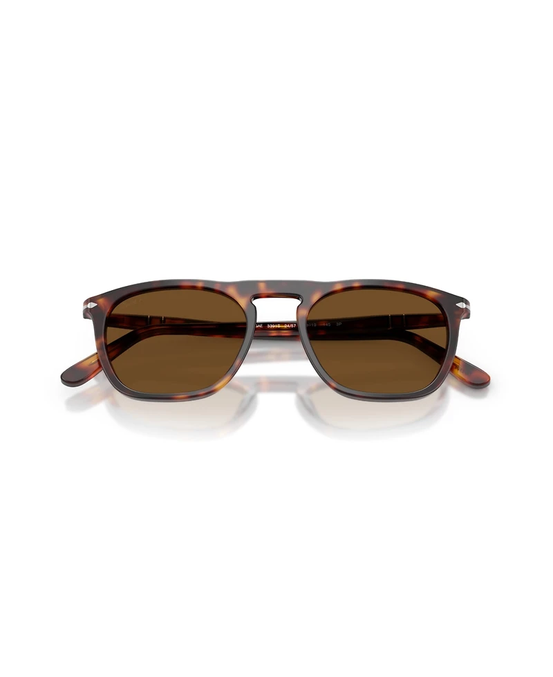 Persol Unisex Square Polarized Sunglasses, PO3391S