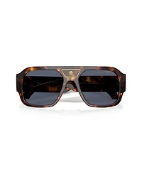 Versace Men's Square Polarized Sunglasses, VE4508U