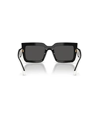 Prada Women's Rectangle Sunglasses, Pr D01S